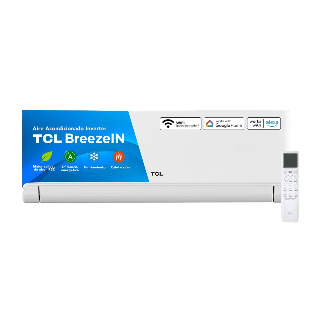 AIRE ACONDICIONADO INVERTER TCL BREEZIN 18000 BTU WIFI