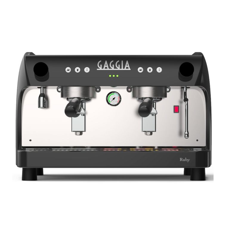 Cafetera Ruby Pro 1 Grupo - Tanque de Agua - Negra