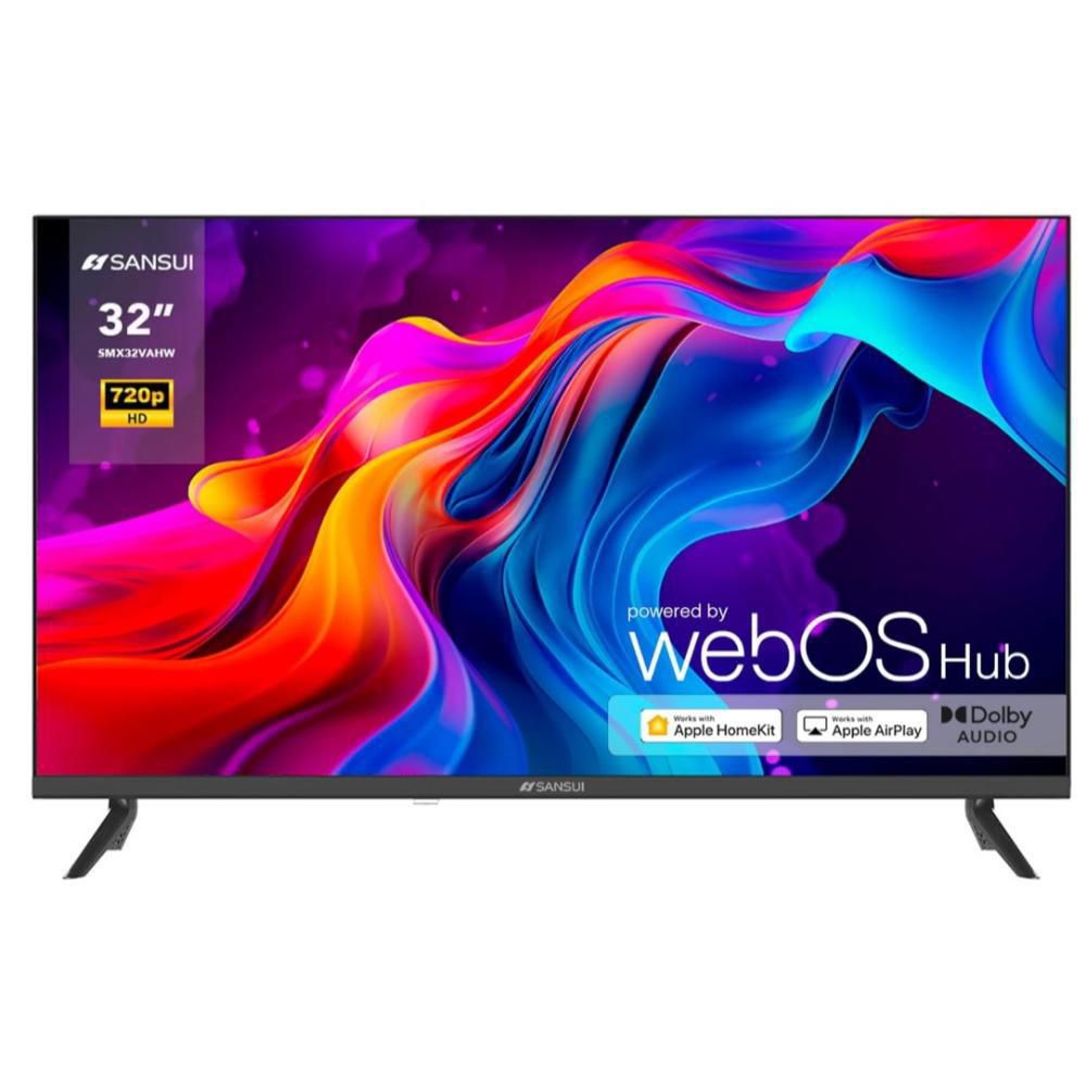 SANSUI SMX32VAHW TV 32" HD Smart TV, WiFi Sistema Operativo WebOS Series 2024