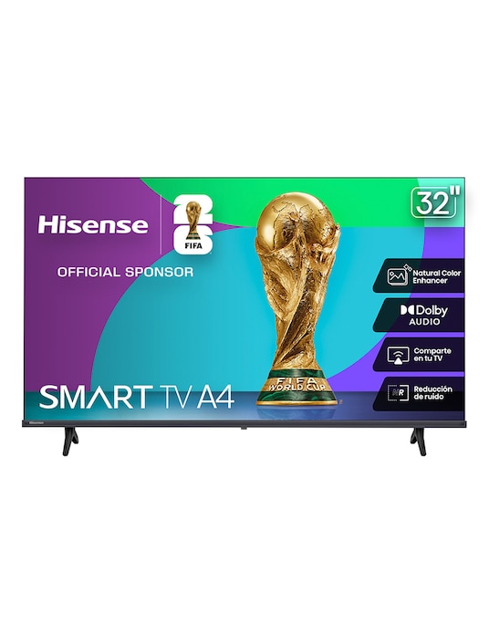Pantalla Smart TV Hisense LED 32 Pulgadas HD 32A4NV