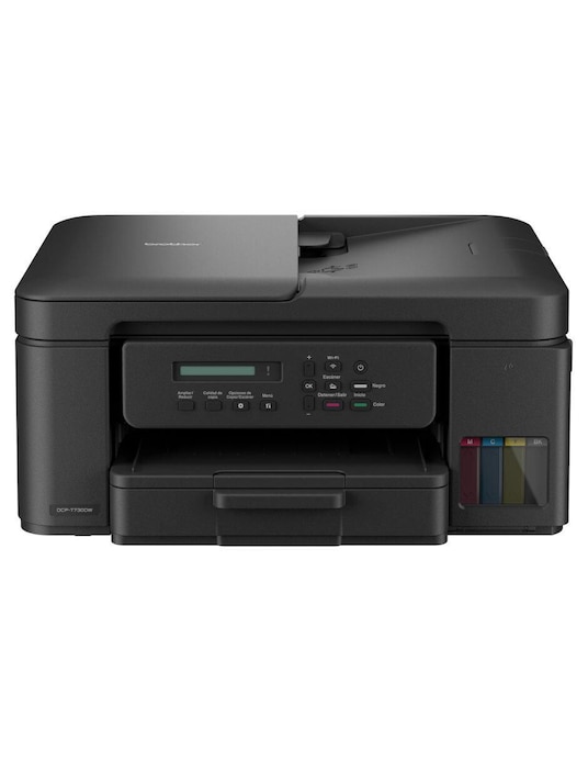 Multifuncional Brother DCPT730DW, Color, Inyeccion de Tinta, Tanque de Tinta, Inalambrico, PrintCopyScan