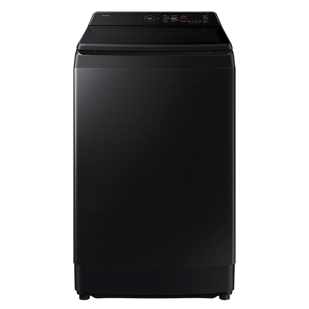 Lavadora SAMSUNG Bespoke Carga Superior AI Wash 21 Kg WA80F21S8BCO Negra