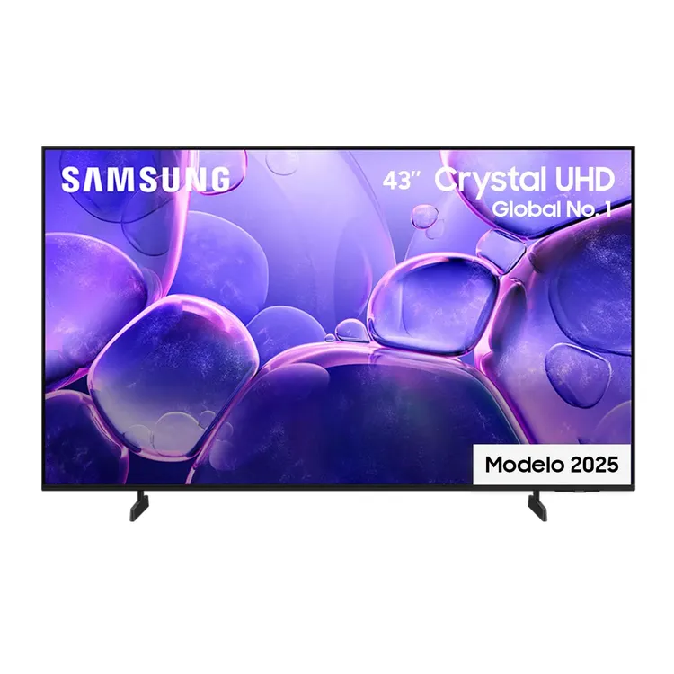 Televisor Samsung 43 pulgadas Crystal Smart 4K UN43U8000KXZL