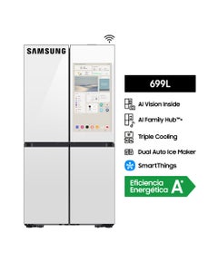 Refrigeradora Samsung Side by Side AI 699L RF29DB995012PE